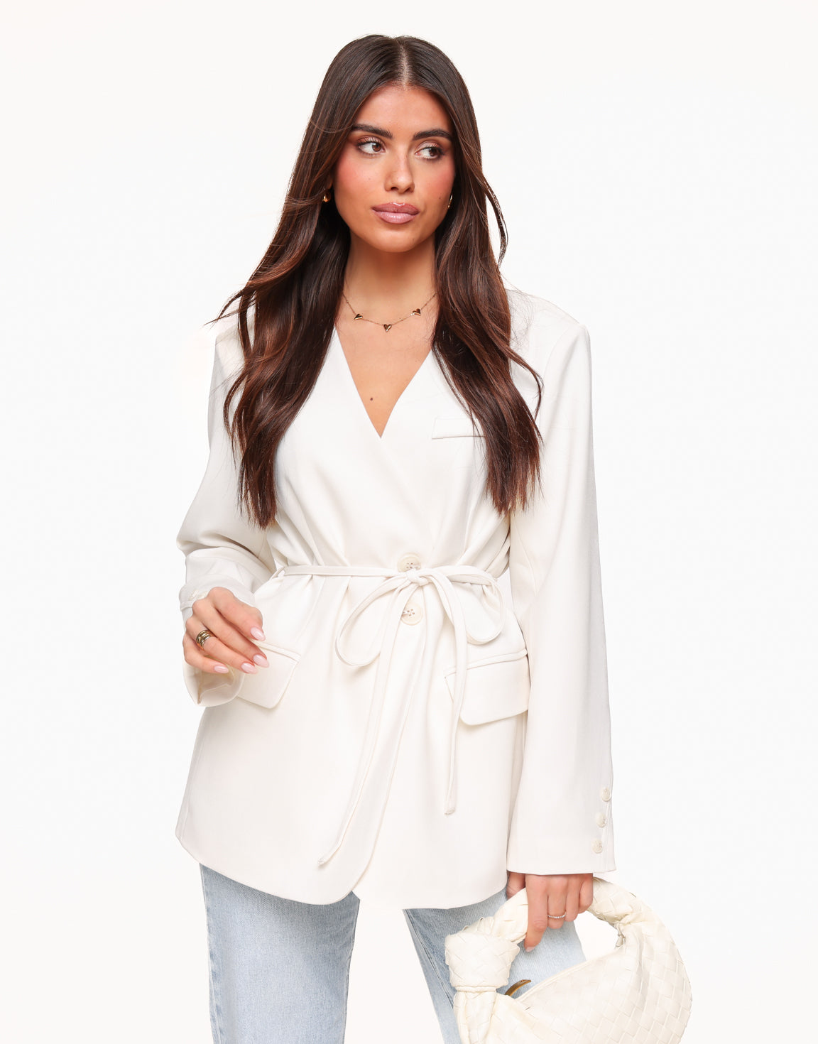Oversized Wrap Blazer