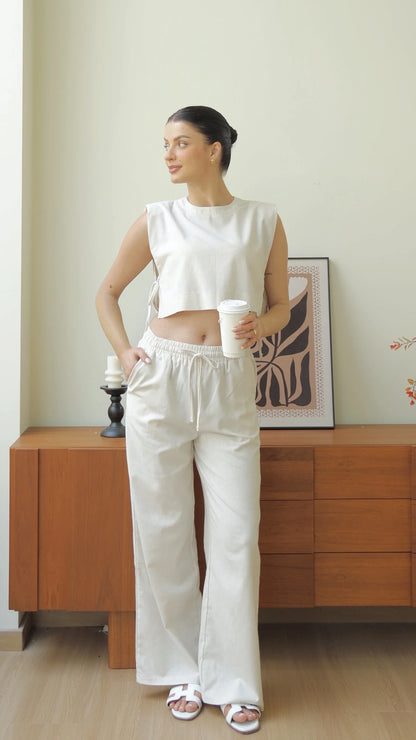 The Florence - Linen Beige Set