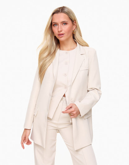 High-Button Vest