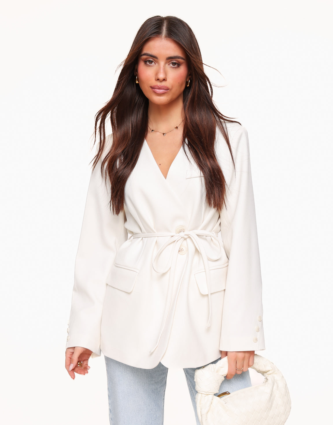 Oversized Wrap Blazer
