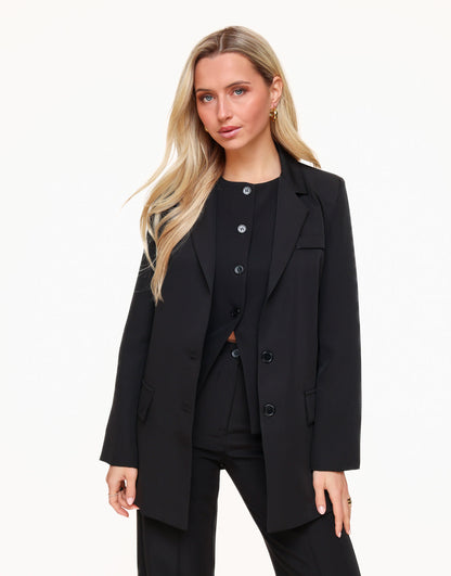 High-Button Vest
